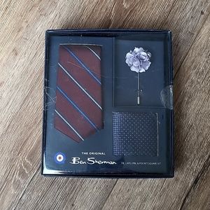 NIB Ben Sherman Tie 3 piece set